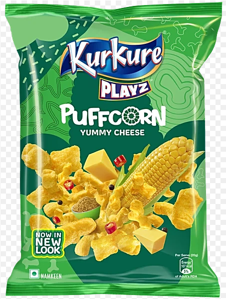 Kurkure Playz Cheese Puffcorn-DM 58g