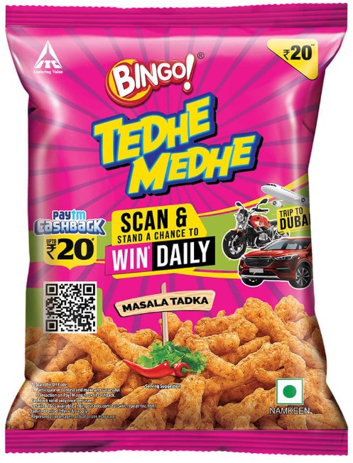 Bingo Tedhe Medhe Masala Tadka - MZITC