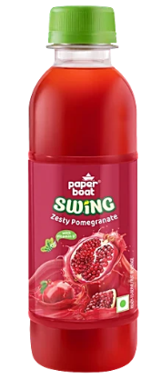 Paper Boat Swing Zesty Pomegranate 250 ML