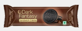 Sunfeast Dark Fantasy Chocolate Sandwich Cream Biscuits 79G-MZITC